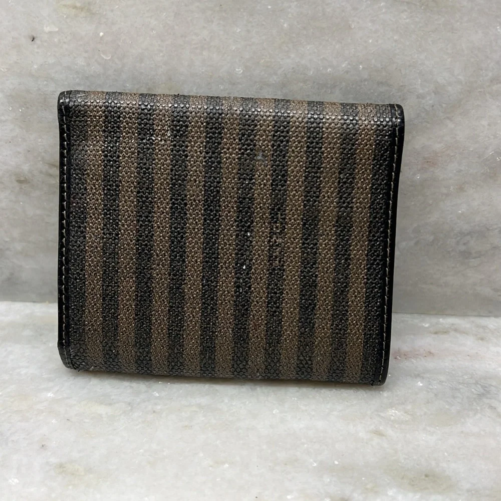 Fendi vintage, authentic trifold, wallet